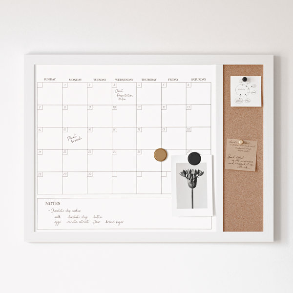 Martha Stewart Thomas Martha Stewart Magnetic Dry Erase Monthly